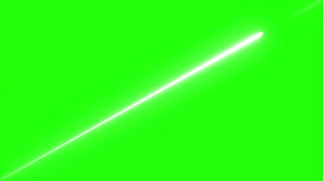 colorful neon line moving on green screen background. straight neon lazer line seamless loop. neon line animation, dynamic neon stroke, Glowing led light line beam collection, glowing light effect