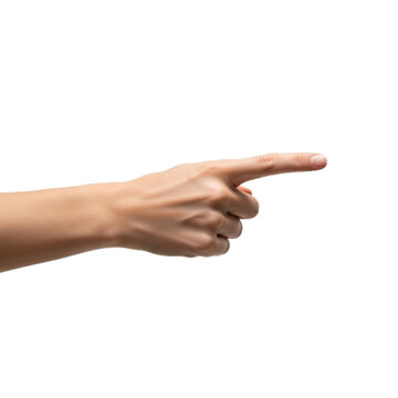 Right Pointing Hand &ndash; Transparent PNG Illustration. 