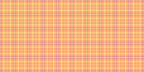 Dimensional background seamless tartan, naked textile plaid check. Custom fabric texture pattern vector in orange and lime colors.
