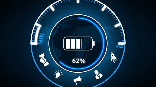 Martech marketing technology concept on virtual screen interface. Business, Technology, Internet and network concept.