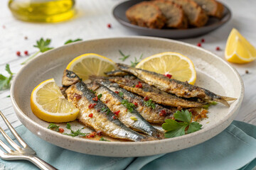 Golden-Fried Hamsi Tava