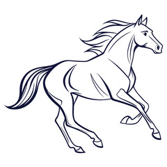 horse vector art