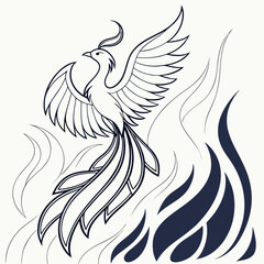 vector illustration of an eagle