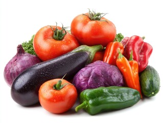 Colorful assortment of fresh vegetables (3)