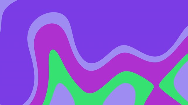 Wavy shapes with a purple, green, and lavender color scheme, reminiscent of windows xp bliss. Suitable for abstract design projects.