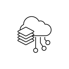 Icon a platform, isolated against a clean background.