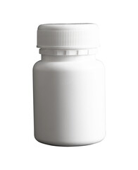 blank medicine bottle pharmacy mockup isolated