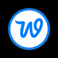 Wix logo on a black background, a website builder platform for businesses