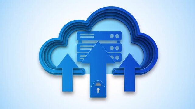Secure Cloud Data Upload:  Digital Transformation and Secure Server Technology