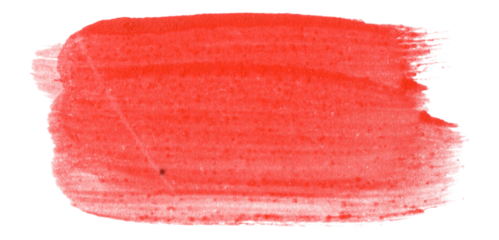 Thick red brushstroke with soft granular fill and rough finish. Useful for bold headings, modern layouts, or handmade labels. The brushstroke appears on a white background,