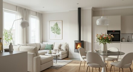 Modern Minimalist Living Room Interior Design