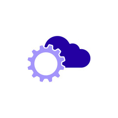 Icon a iaas, isolated against a clean background.