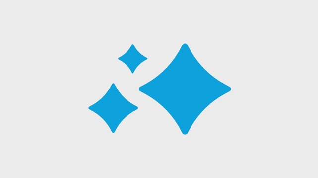 Animated artificial intelligence icon loop