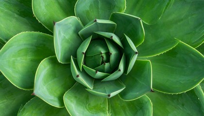 Close-up of a succulent rosette