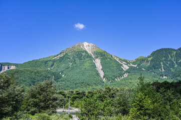 日本の長野県の上高地