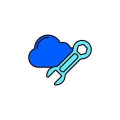 Icon a paas, isolated against a clean background.