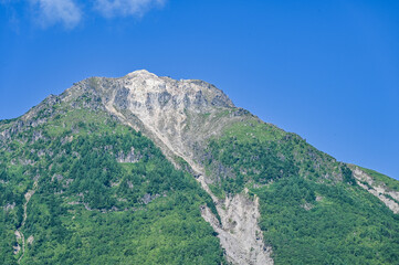 日本の長野県の上高地