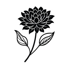 vector illustration of a flower