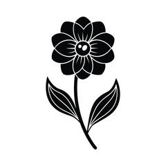 vector illustration of a flower
