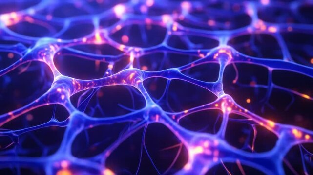 Neural Network: Dynamic Visualisation of Synaptic Connections