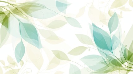 Fototapeta premium Abstract artistic expression, characterized by pastel colors, white and light blue lines, soft curves, and flowing organic shapes. Smooth gradients, depth, and natural forms are shown.