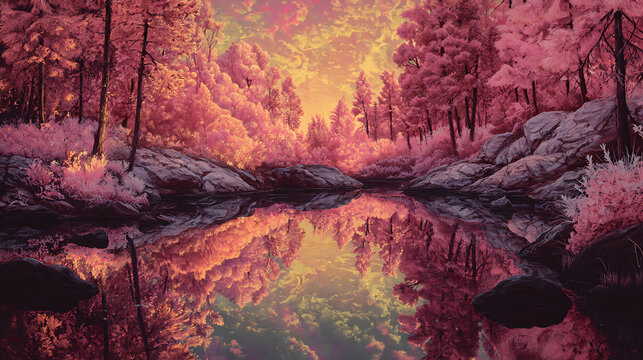 sunset in bryce canyon national park - Powered by Adobe