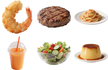 洋食　食べ物　素材