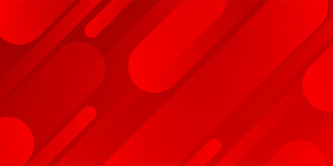 Abstract red diagonal geometric shape background with shiny lines. Modern rounded lines design elements. Suit for poster, banner, brochure, corporate, presentation, website, flyer. Vector illustration