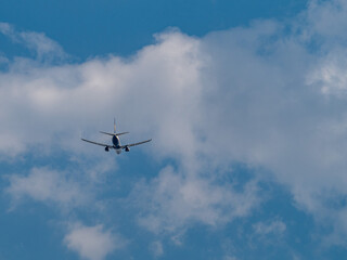 airplane in the sky