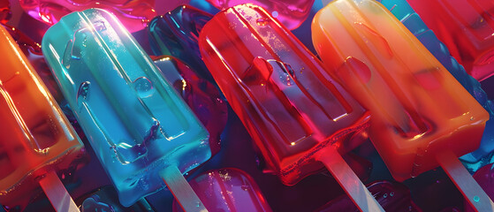 abstract colorful background with bubbles