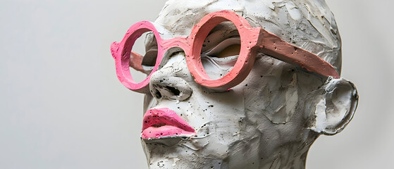 portrait of a horse in a mask