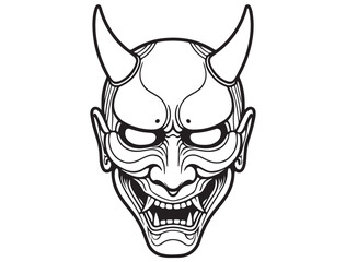 ONI MASK SILHOUETTE