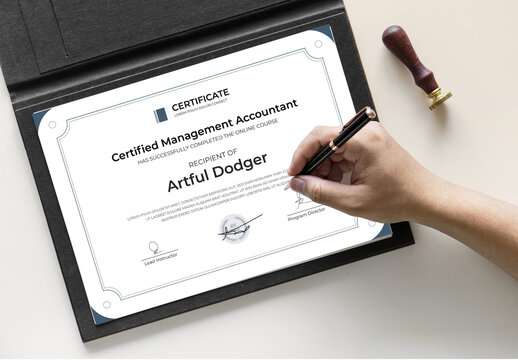 Certificate of Achievement for Employee Recognition