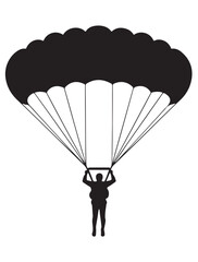 PARACHUTE SILHOUETTE
