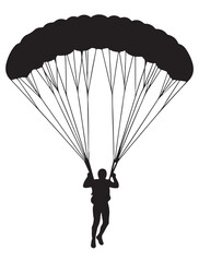 PARACHUTE SILHOUETTE