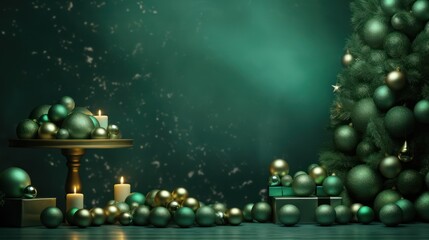 ornate golden trophy on a platform, surrounded by glowing green orbs and sparkles, mystical fantasy landscape, dramatic lighting, cinematic composition, highly detailed, 8k, unreal engine, octane rend
