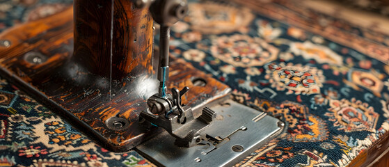 detail of a rusty metal plate