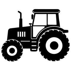 Obraz premium tractor isolated on white background