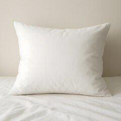 bed with pillows