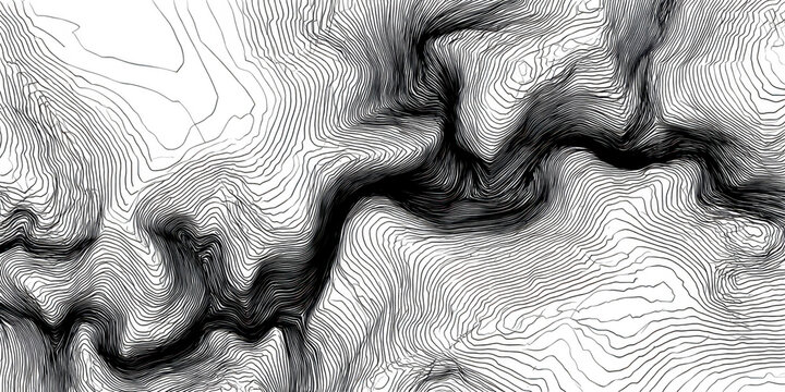 Abstract dark gray textured surface with intricate lines