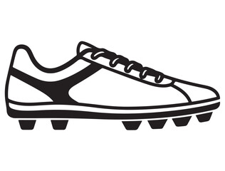 SOCCER SHOES SILHOUETTE