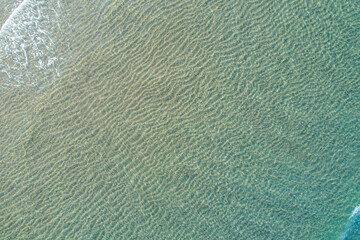 The perfect background for meditation or relaxation. A Calming View. aerial top down drone view
