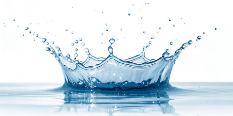 Water Splash Crown &ndash; Blue, Liquid, Drop, Fresh, Clean, Slow Motion, Background, Transparent, Crystal, Abstract