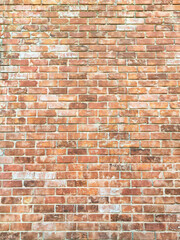 Warm textured brick wall with unique patterns and rich colors suitable for creative design layouts and backgrounds