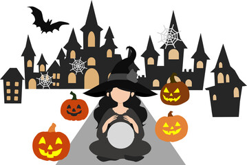 ハロウィーンのイラスト