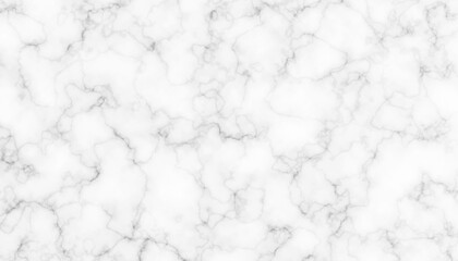 Luxurious White Marble Texture with Soft Gray Veins