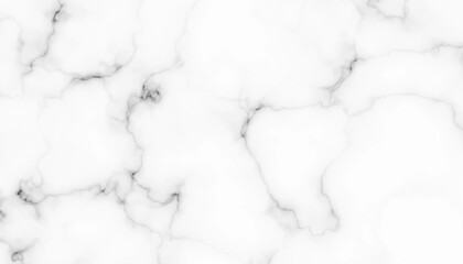 Fototapeta premium White Marble Texture with Smooth Natural Veins Background