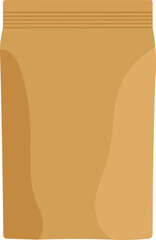 Simple brown paper bag design for eco-friendly packaging solutions and sustainable product presentation