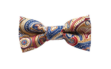 Obraz premium Retro Bow Tie Icon Vintage Chic on white background