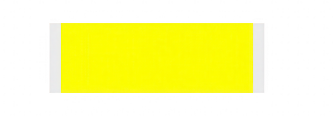 Bright yellow rectangle with thin white borders